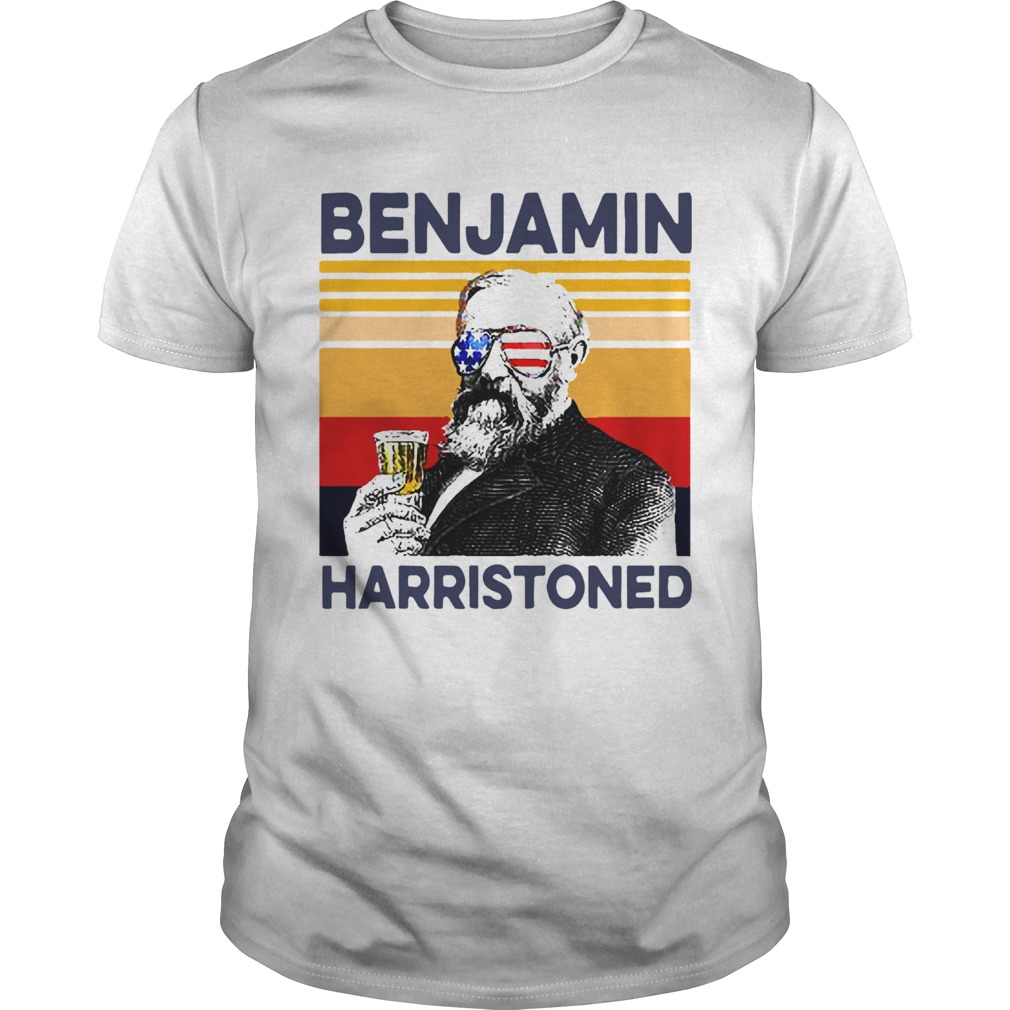 US Drink Benjamin Harristoned Independence Day shirt