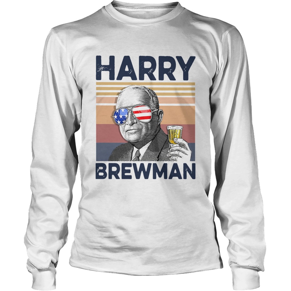 US Drink Harry Brewman Vintage  Long Sleeve