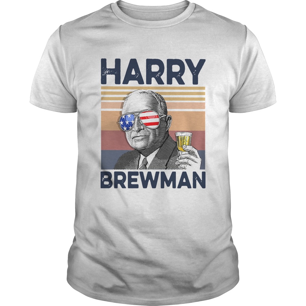 US Drink Harry Brewman Vintage  Unisex