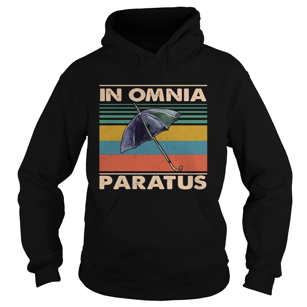 Umbrella In Omnia Paratus  Hoodie