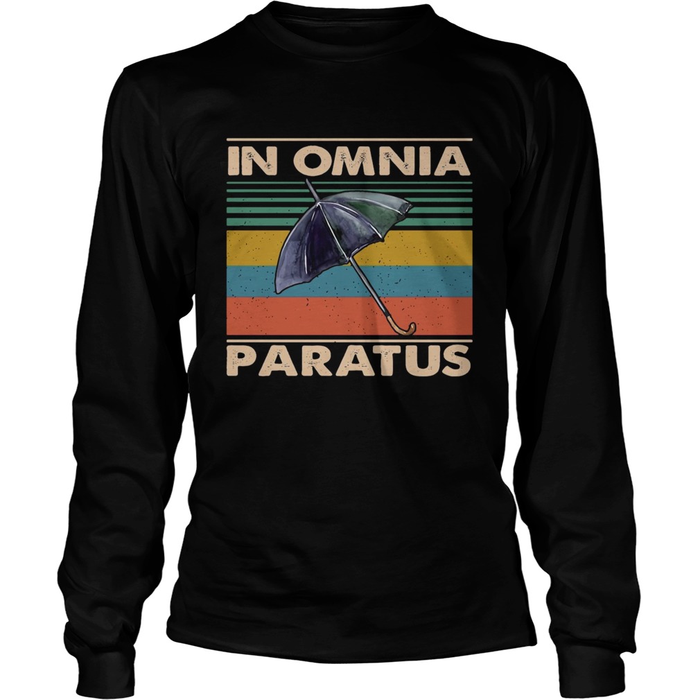 Umbrella In Omnia Paratus  Long Sleeve