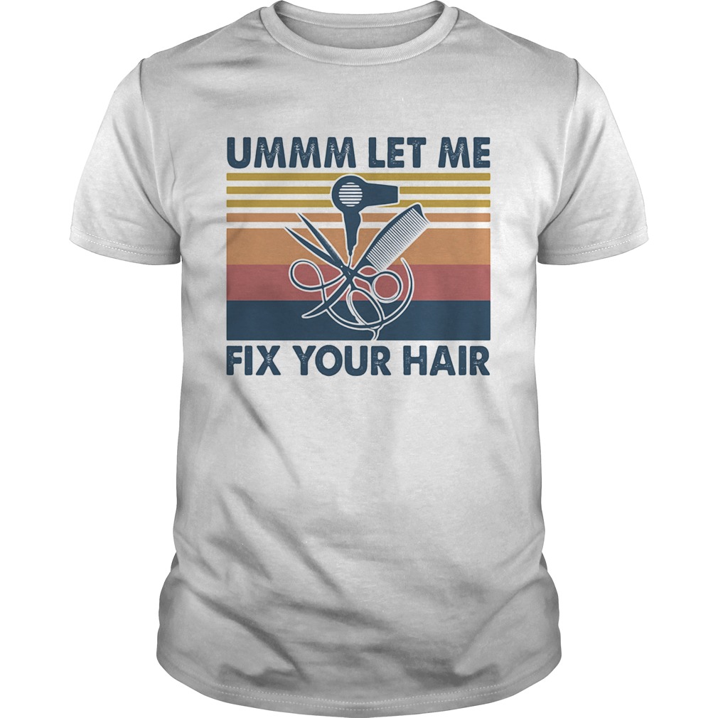 Ummm let me fix your hair vintage  Unisex