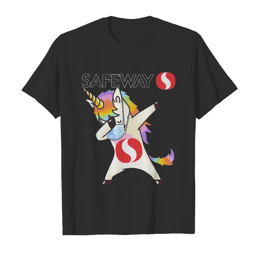 Unicorn mask dabbing safeway logo  Classic Men's T-shirt