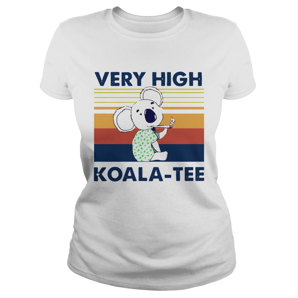 Very High KoalaTee Vintage  Classic Ladies