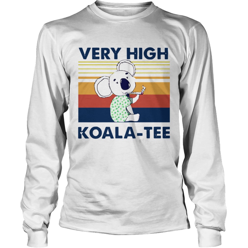 Very High KoalaTee Vintage  Long Sleeve