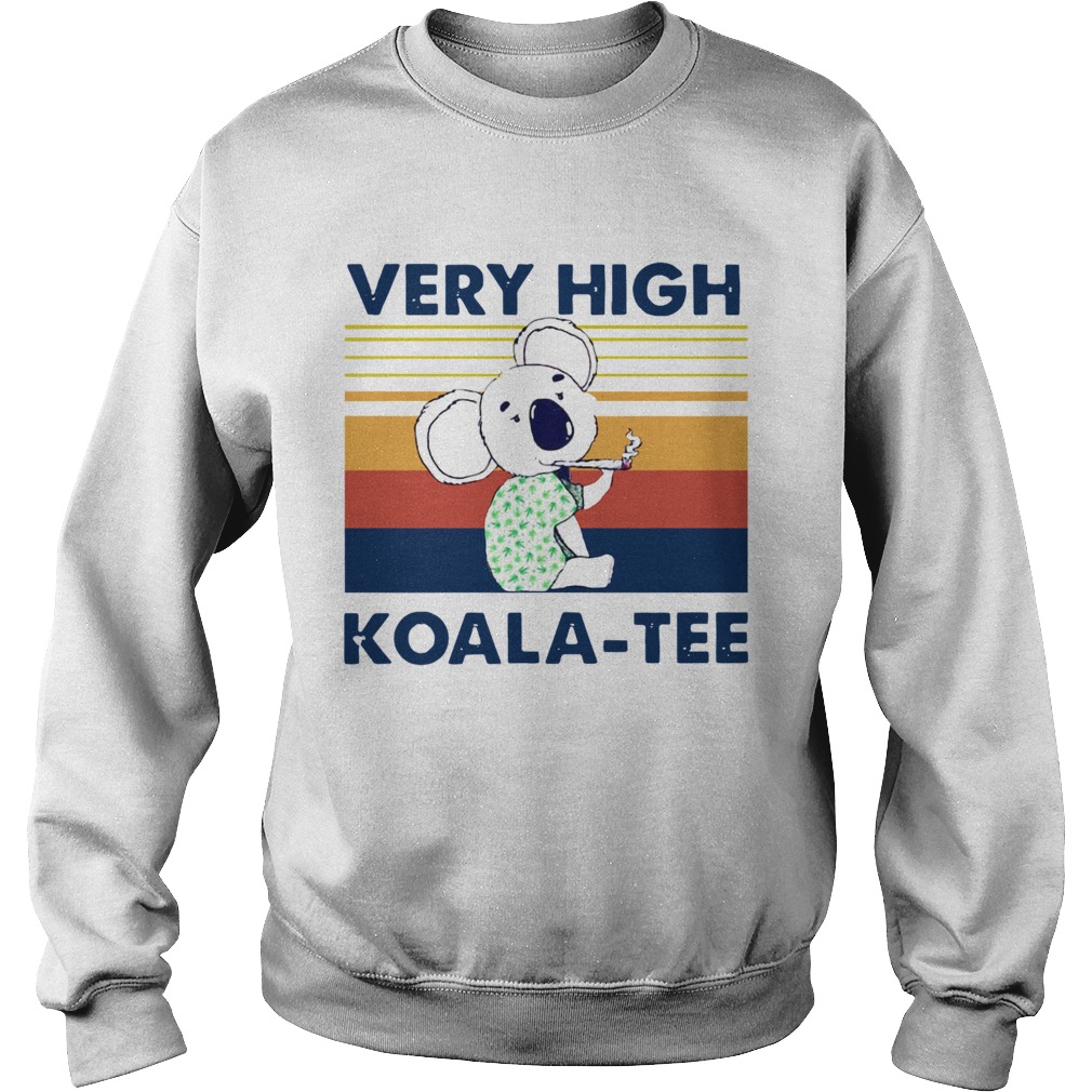 Very High KoalaTee Vintage  Sweatshirt