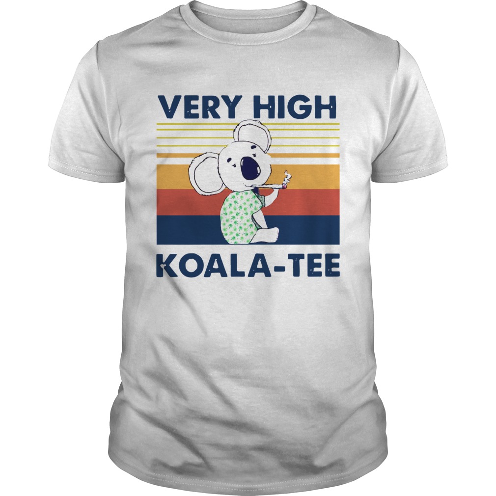 Very High KoalaTee Vintage  Unisex