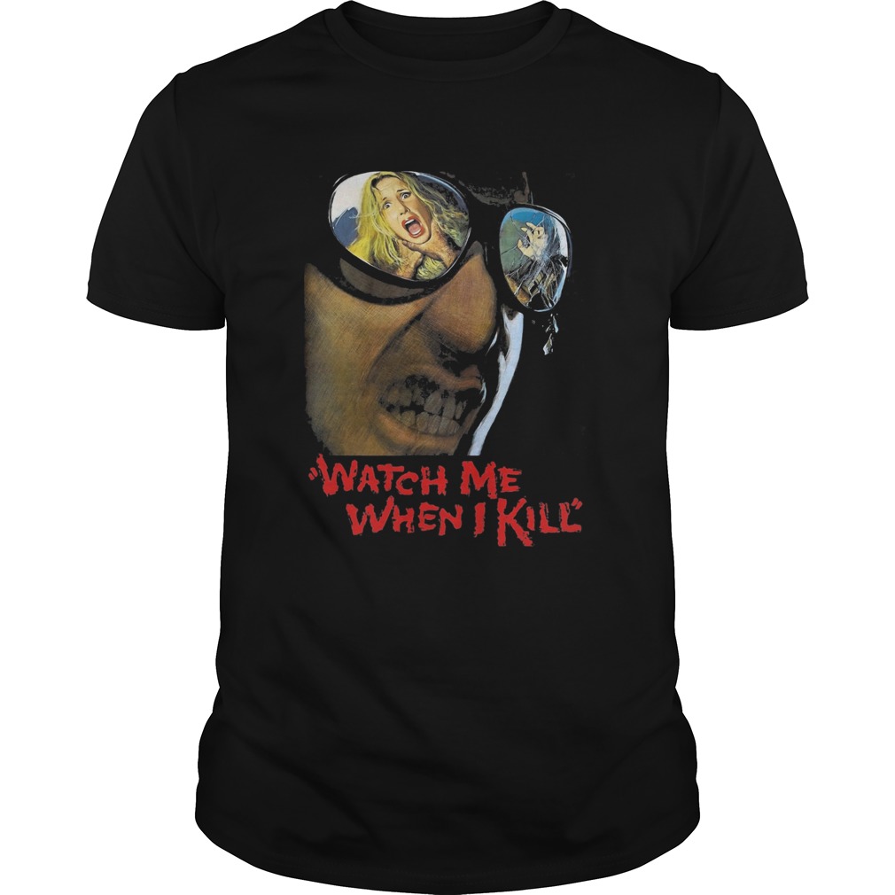 Watch me when i kill black corrado pani paola tedesco homme shirt