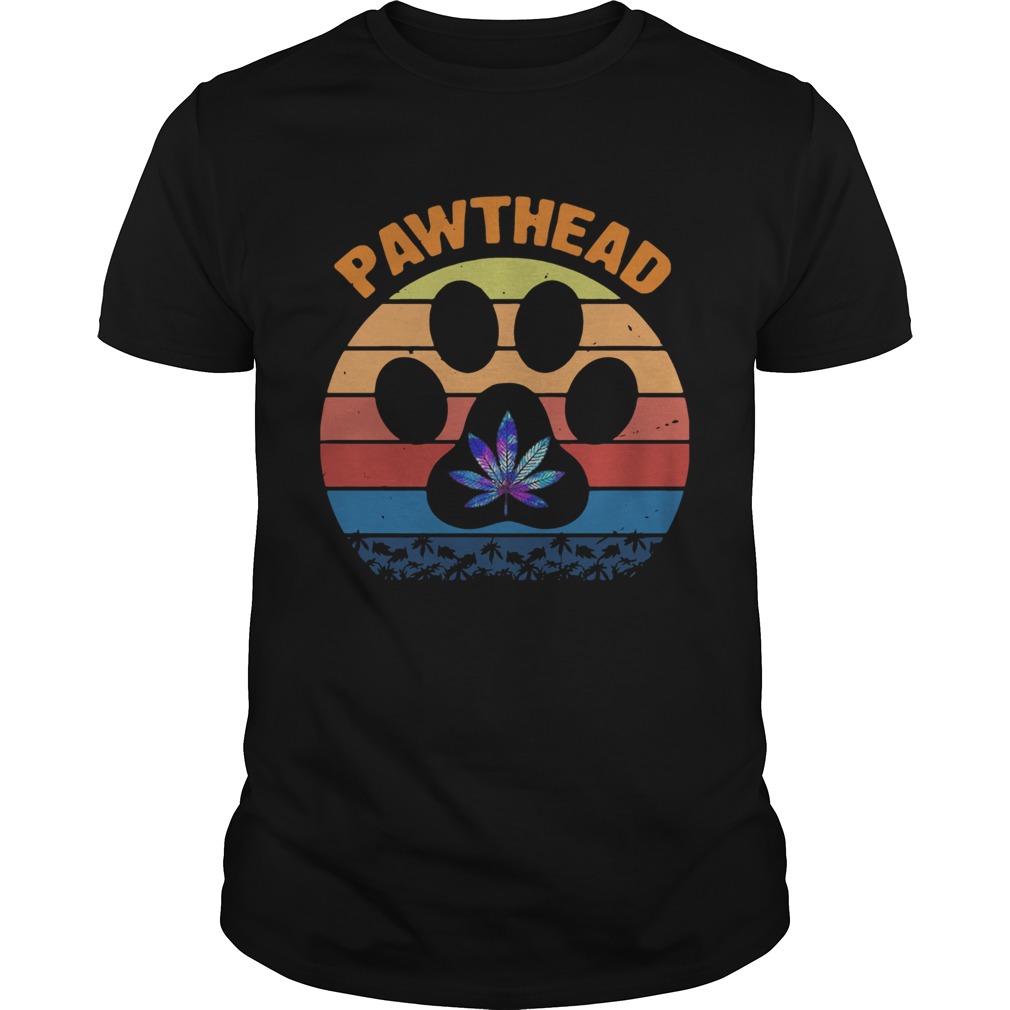 Weed Pawthead Vintage shirt