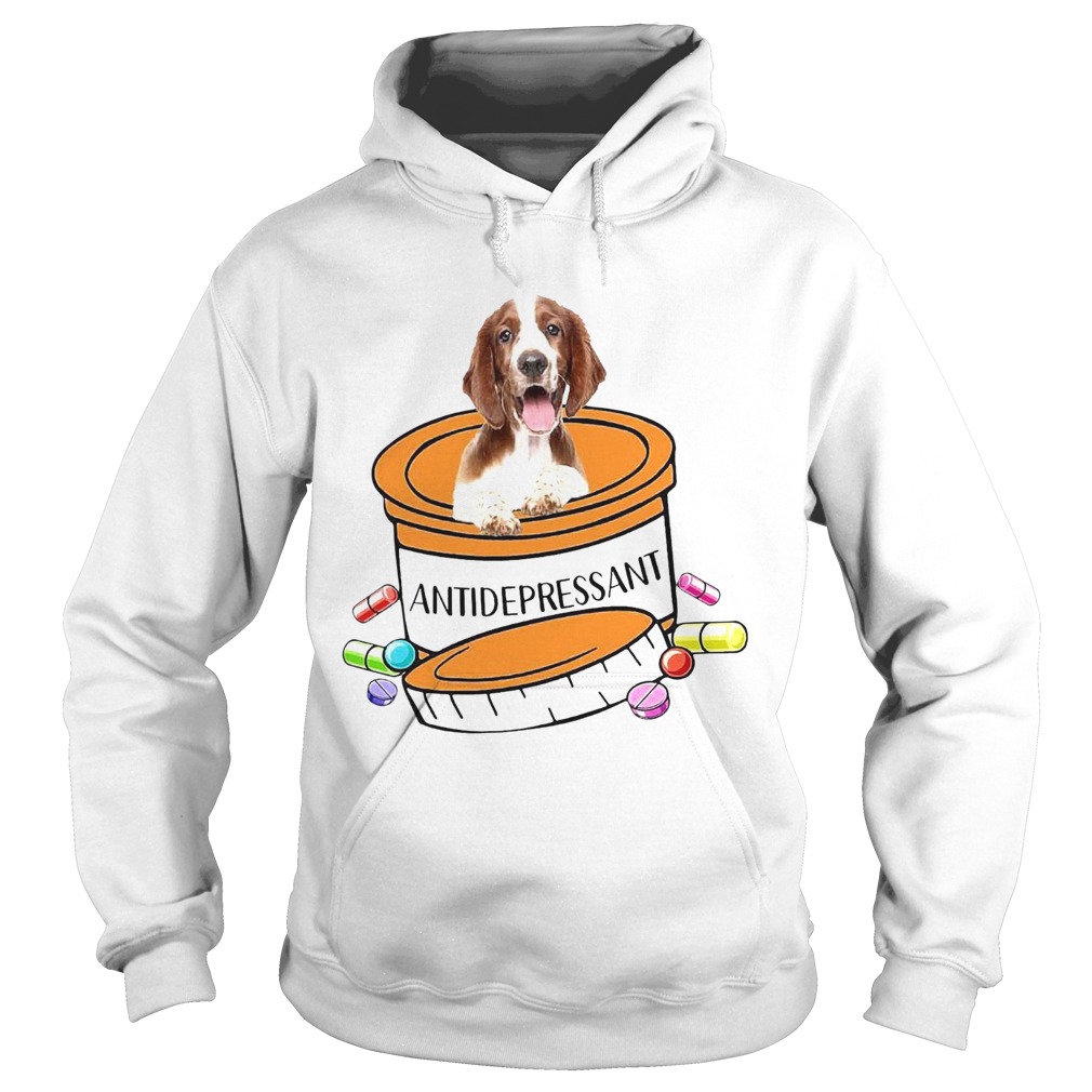 Welsh Springer Spaniel Antidepressant  Hoodie