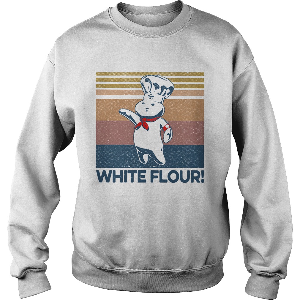 White Flour Vintage  Sweatshirt