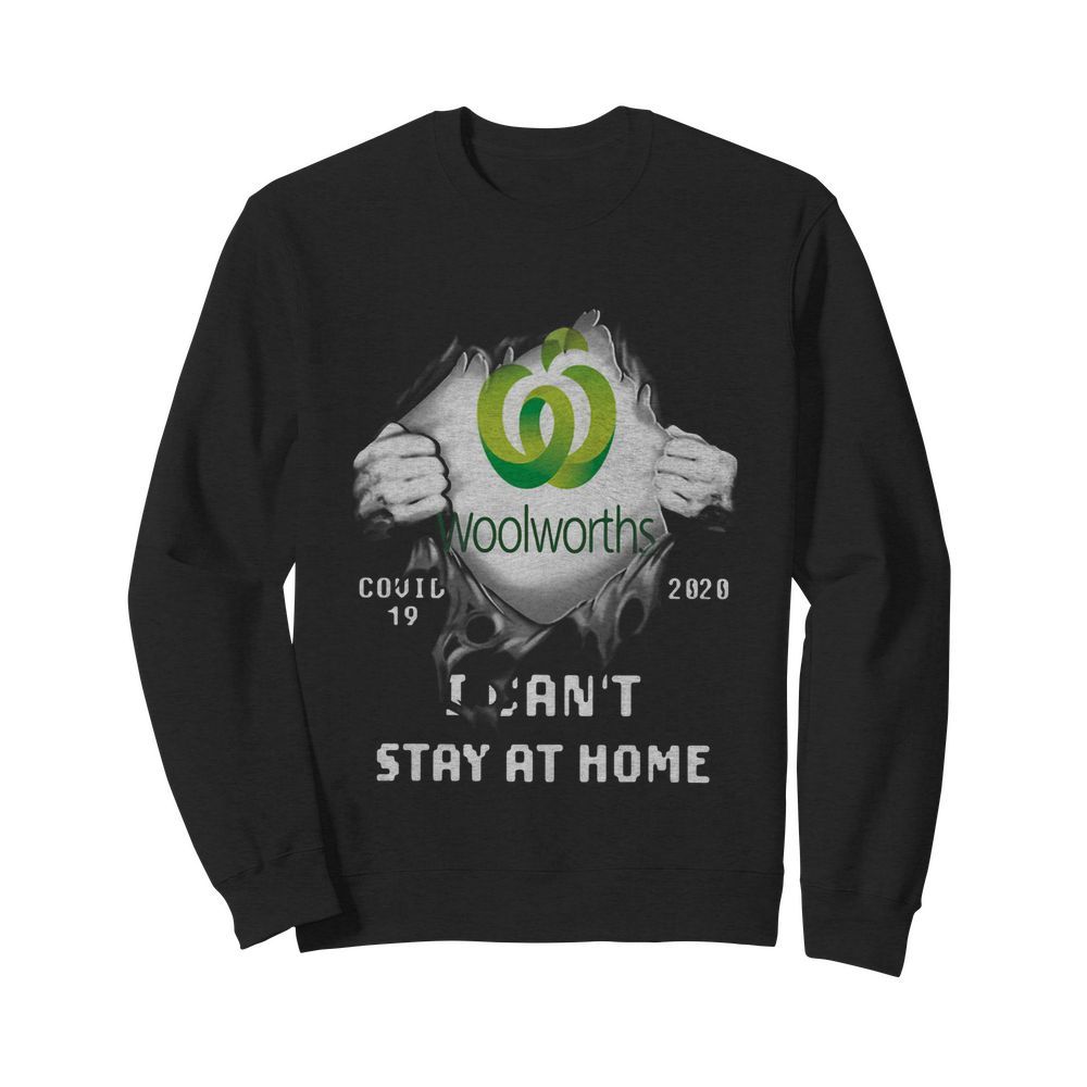 Woolworths Inside Me Covid-19 2020 I Can't Stay At Home  Unisex Sweatshirt