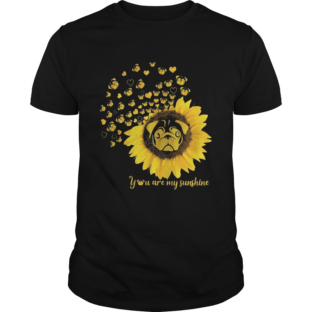 You are my sunshine sunflower pitbull shirt