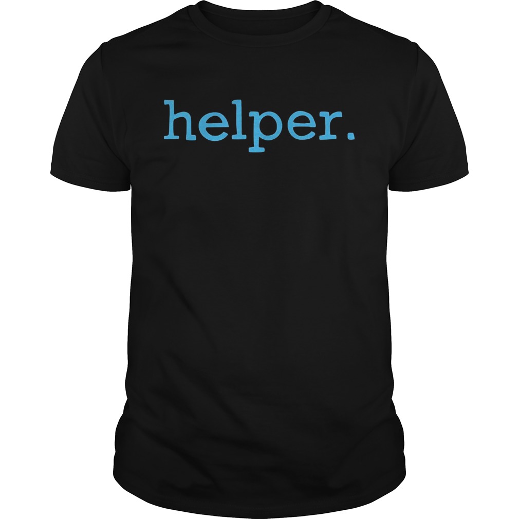 helper blue 2020 shirt