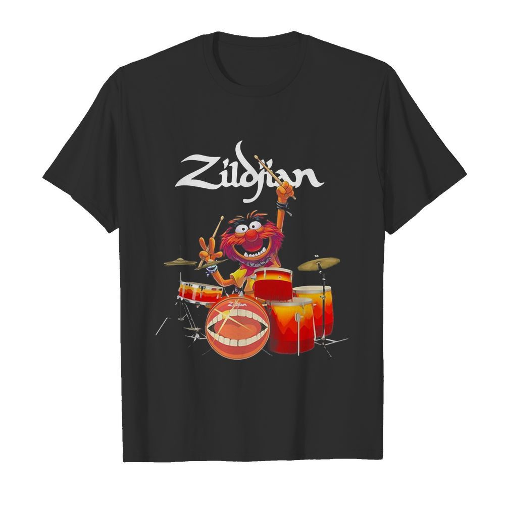 muppet drummer zildjian shirt