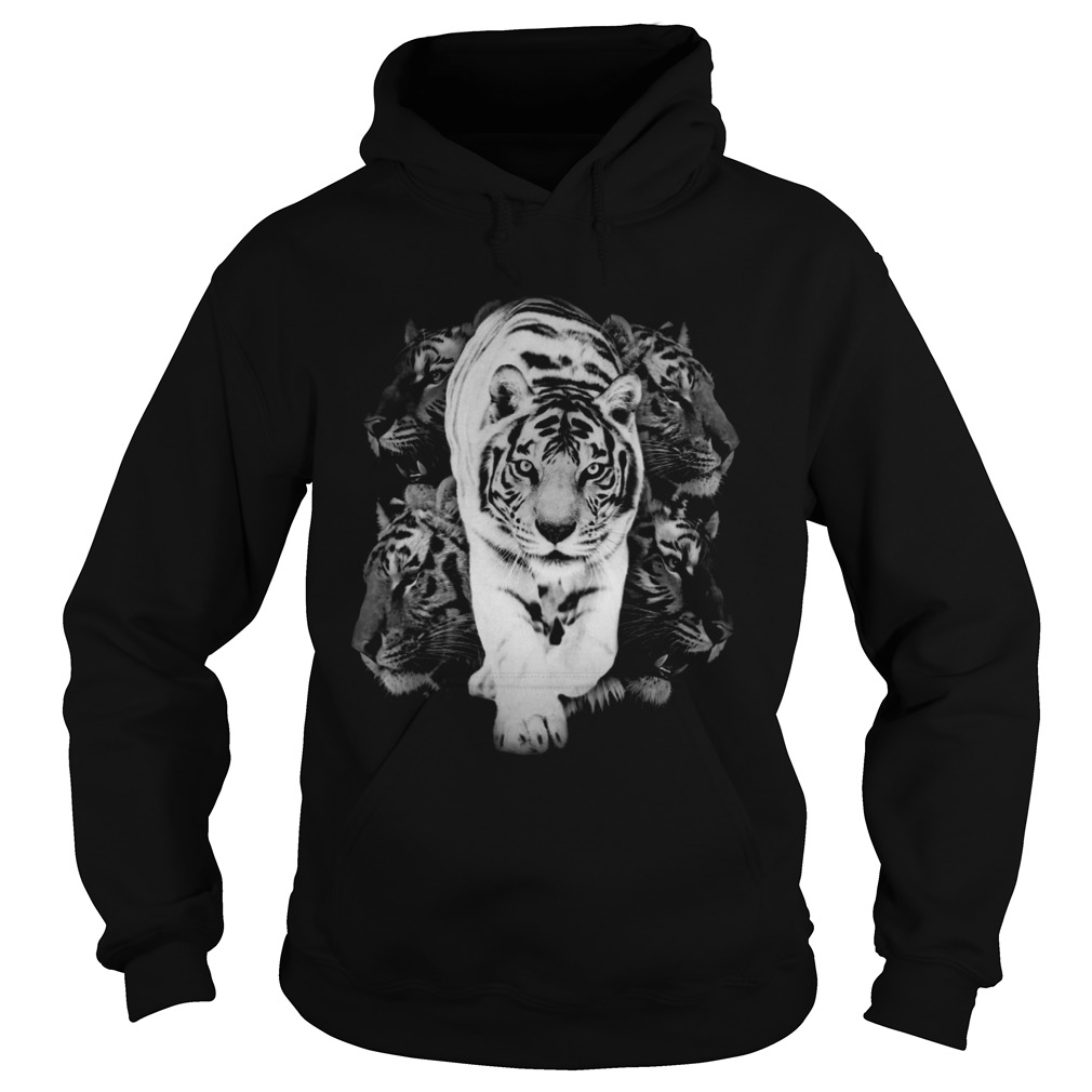 tigers white  Hoodie