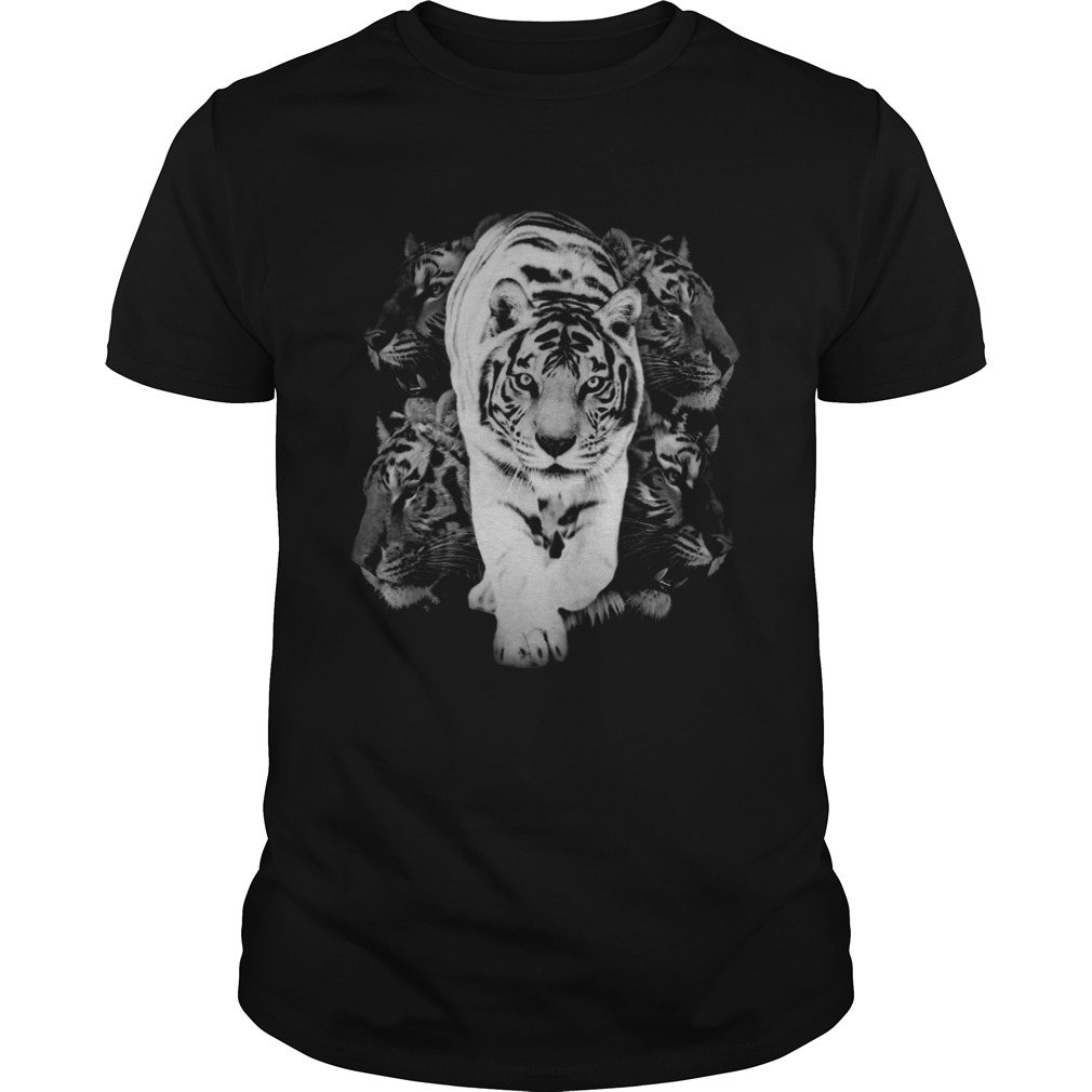 tigers white  Unisex