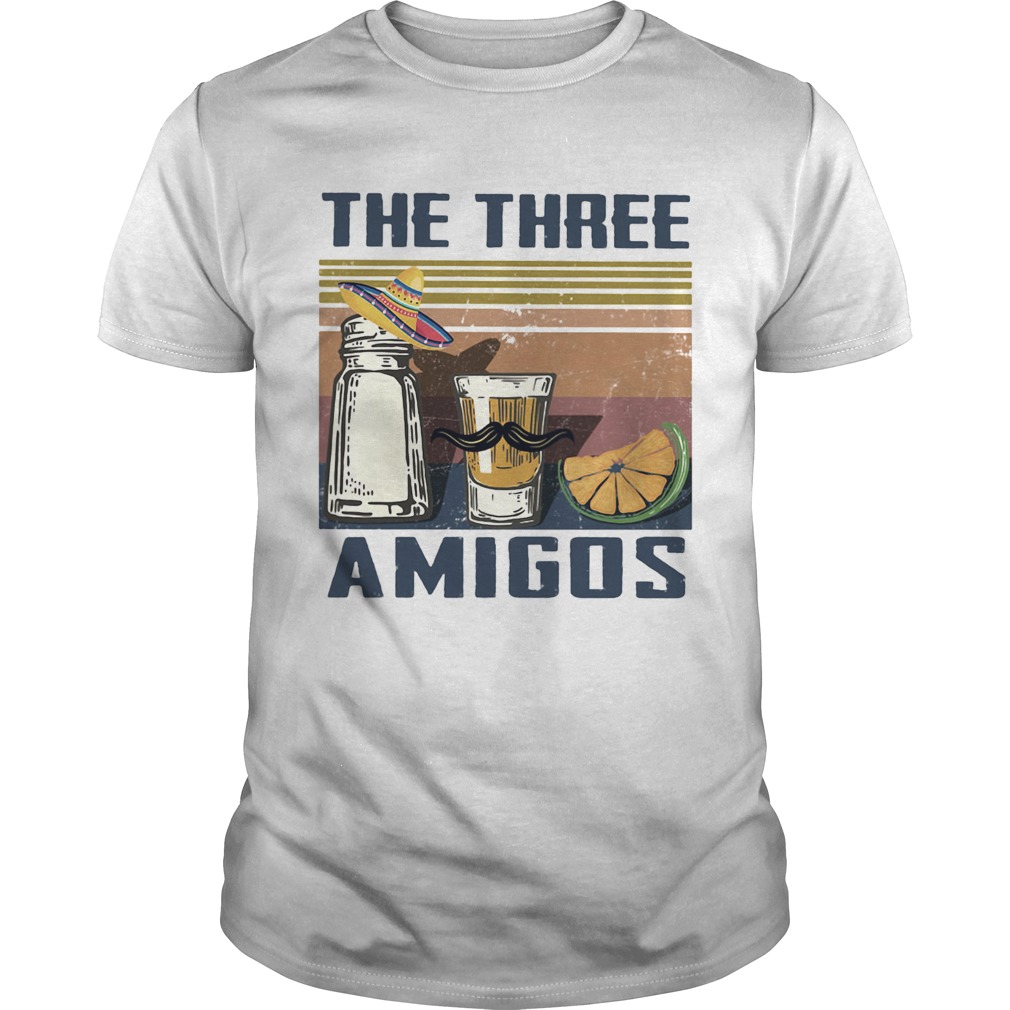 1592646523The Three Amigos Drinks Vintage Retro shirt