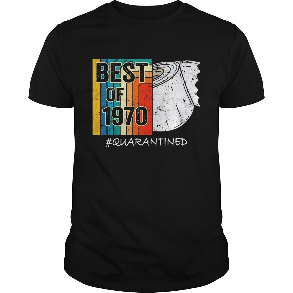 50Th Birthday best of 1970 quarantined shirt