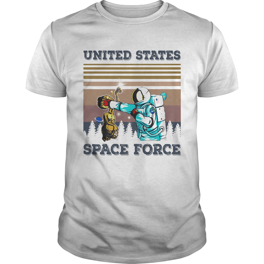 Aliens and astronauts united states space force vintage retro  Unisex