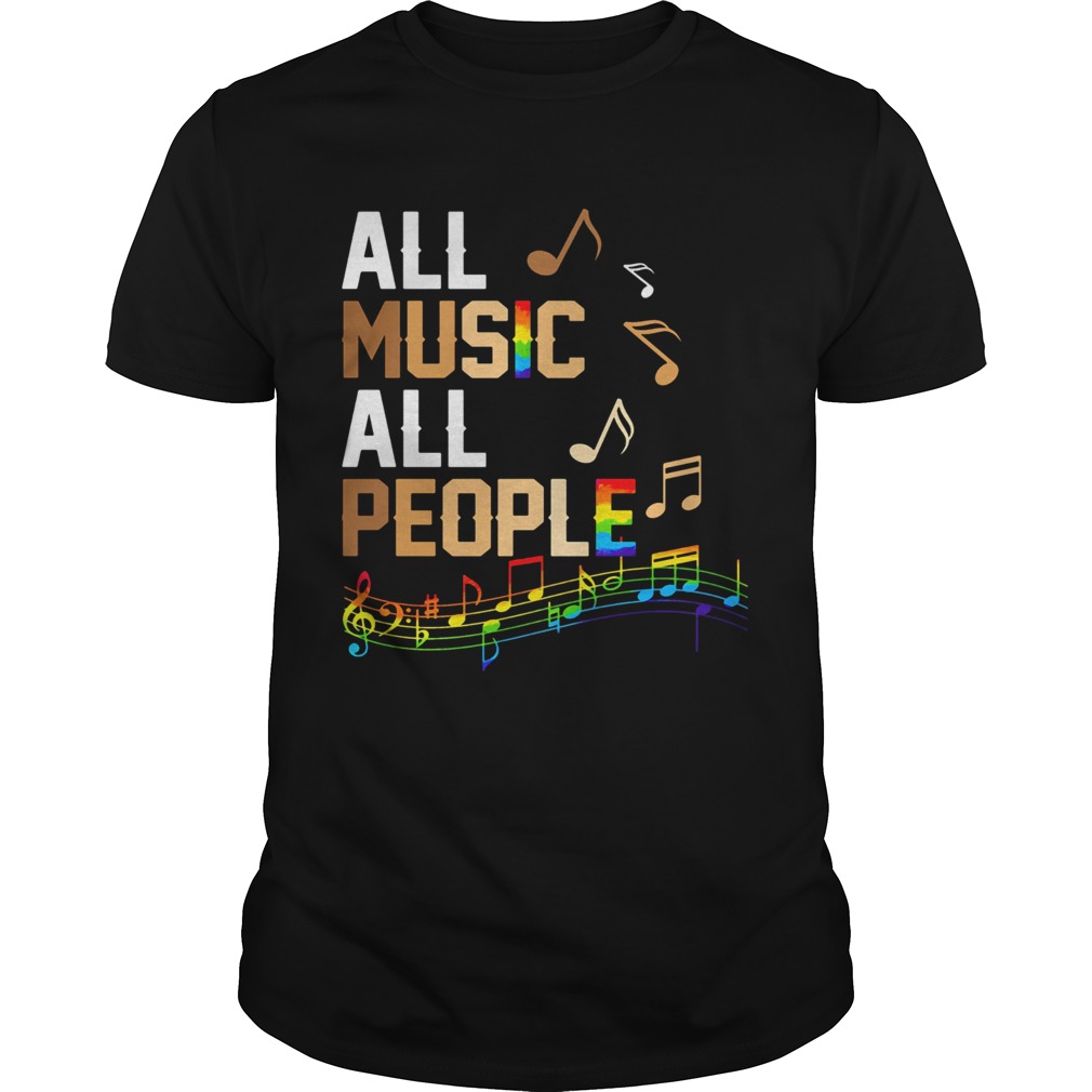 All Music All People LGBT  Unisex