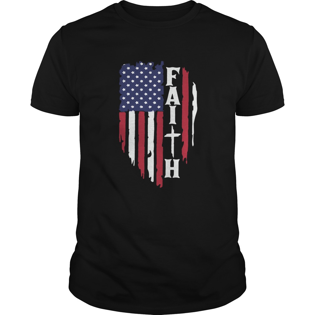 American Flag Faith shirt