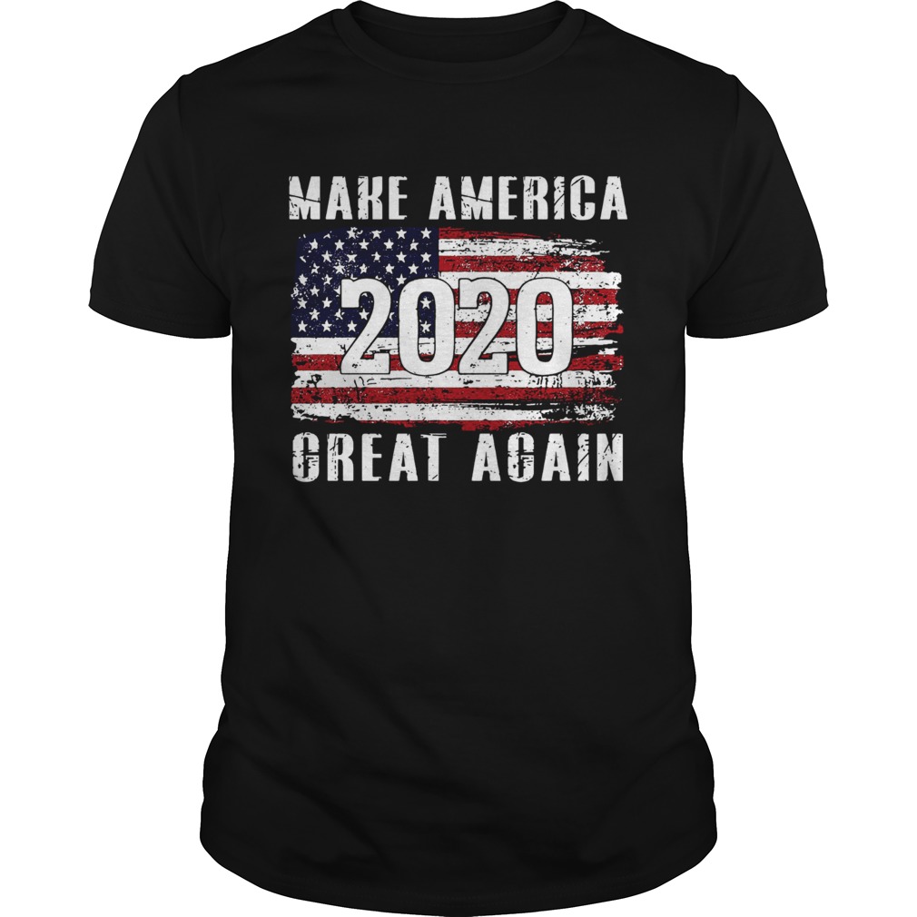 American Flag Make America 2020 Great Again  Unisex