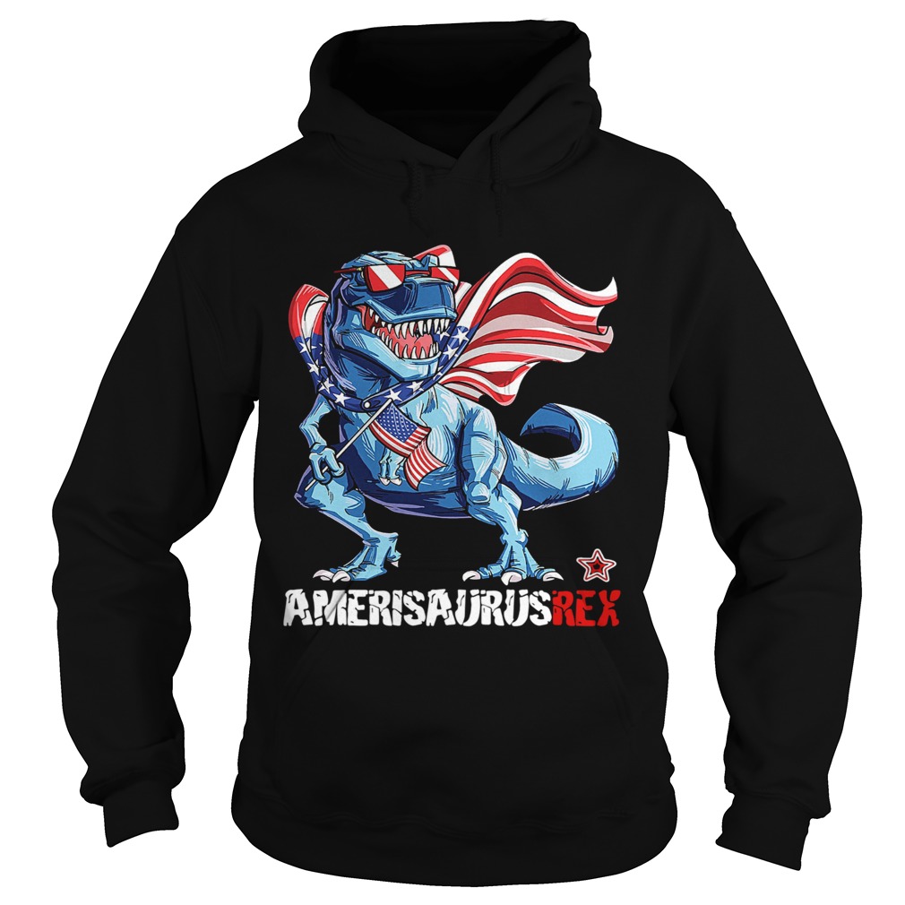 Amerisaurus Rex Happy Independence Day  Hoodie