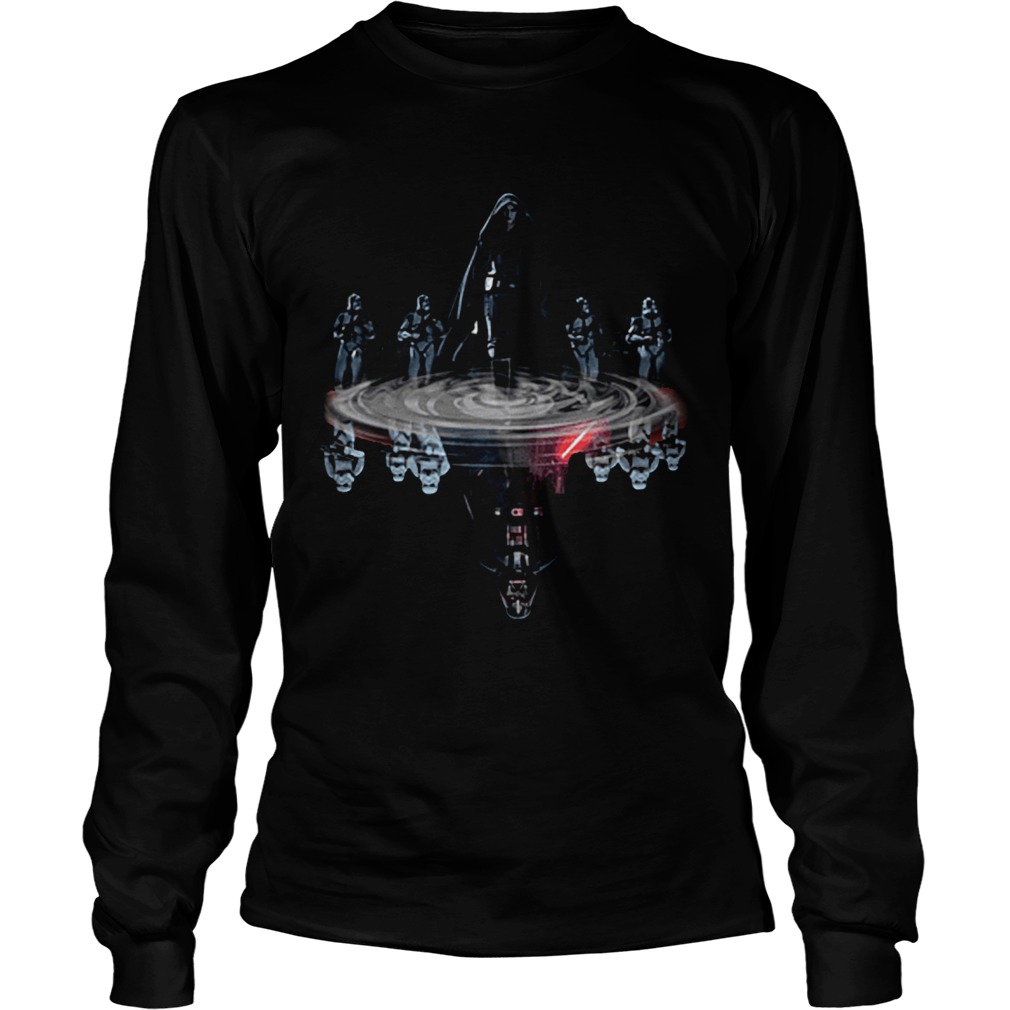 Anakin Skywalker Water Mirror Darth Vader Star Wars  Long Sleeve