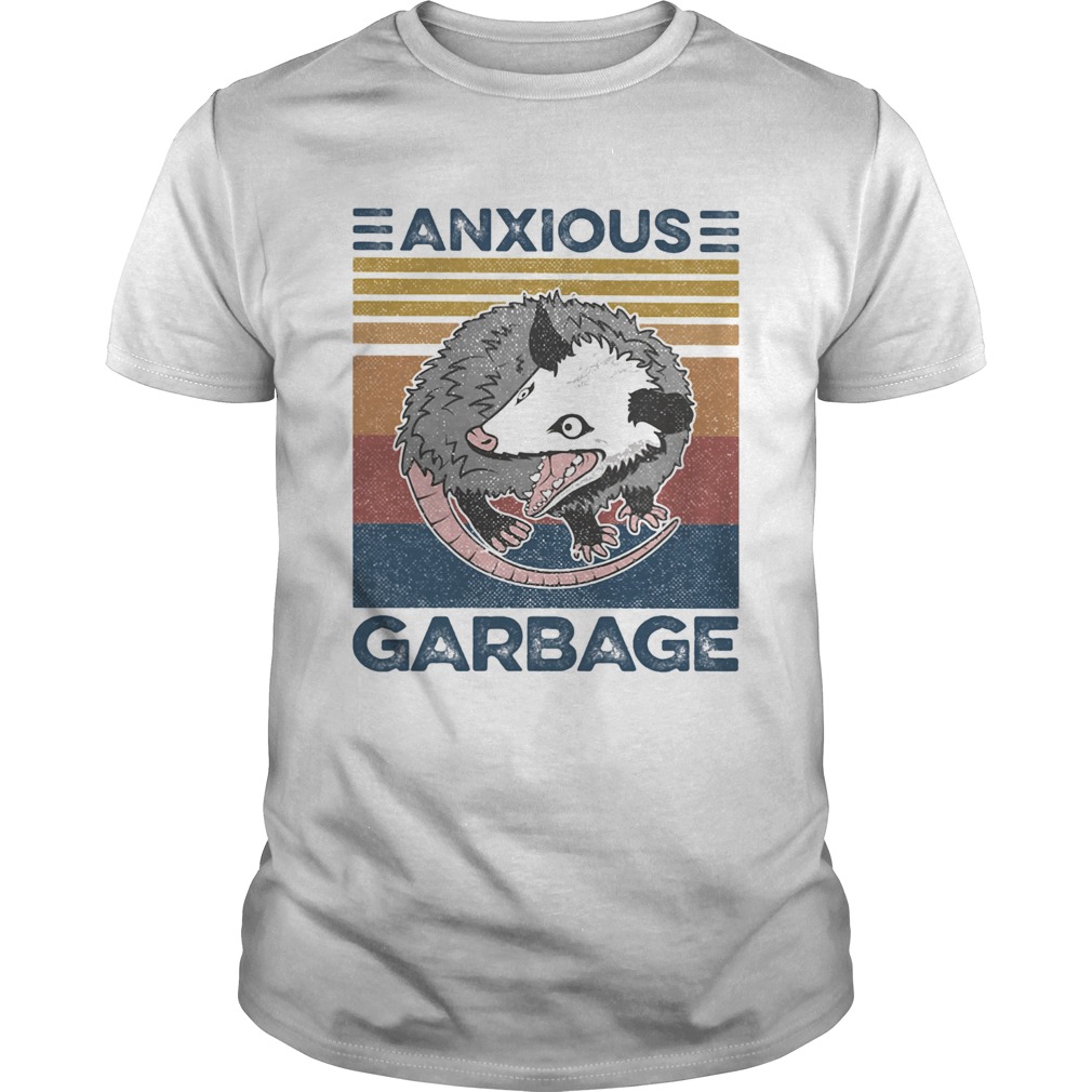 Anxious Garbage Mouse Vintage Retro  Unisex