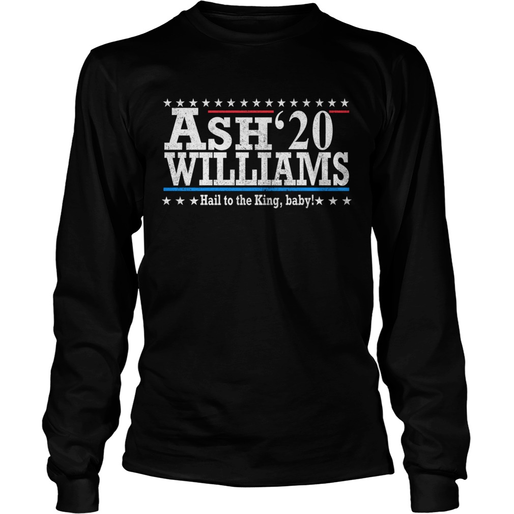 Ash Williams 20 Hail To The King Baby  Long Sleeve