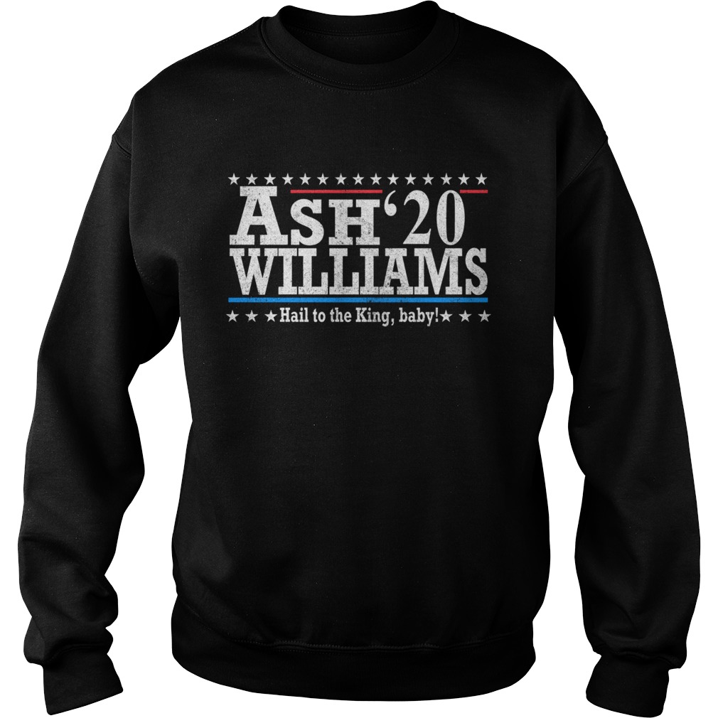 Ash Williams 20 Hail To The King Baby  Sweatshirt