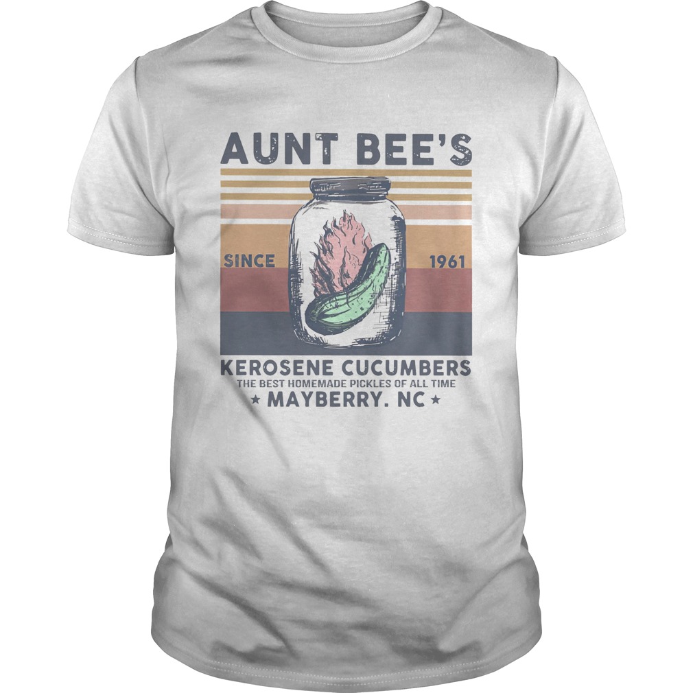 Aunt Bees Since 1961 Kerosene Cucumbers The Best Homemade Pickles Of All Time Mayberry Nc Vintage