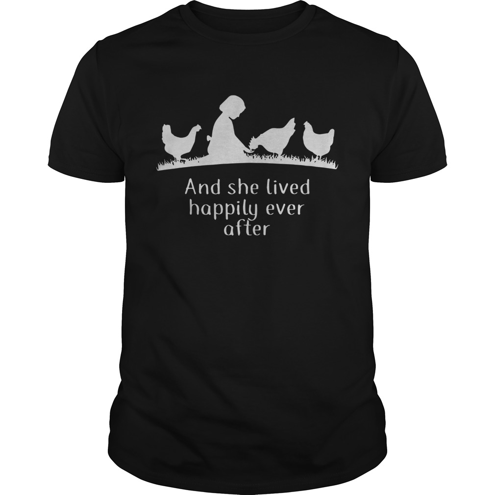 Awesome And She Lived Happily Ever After shirt