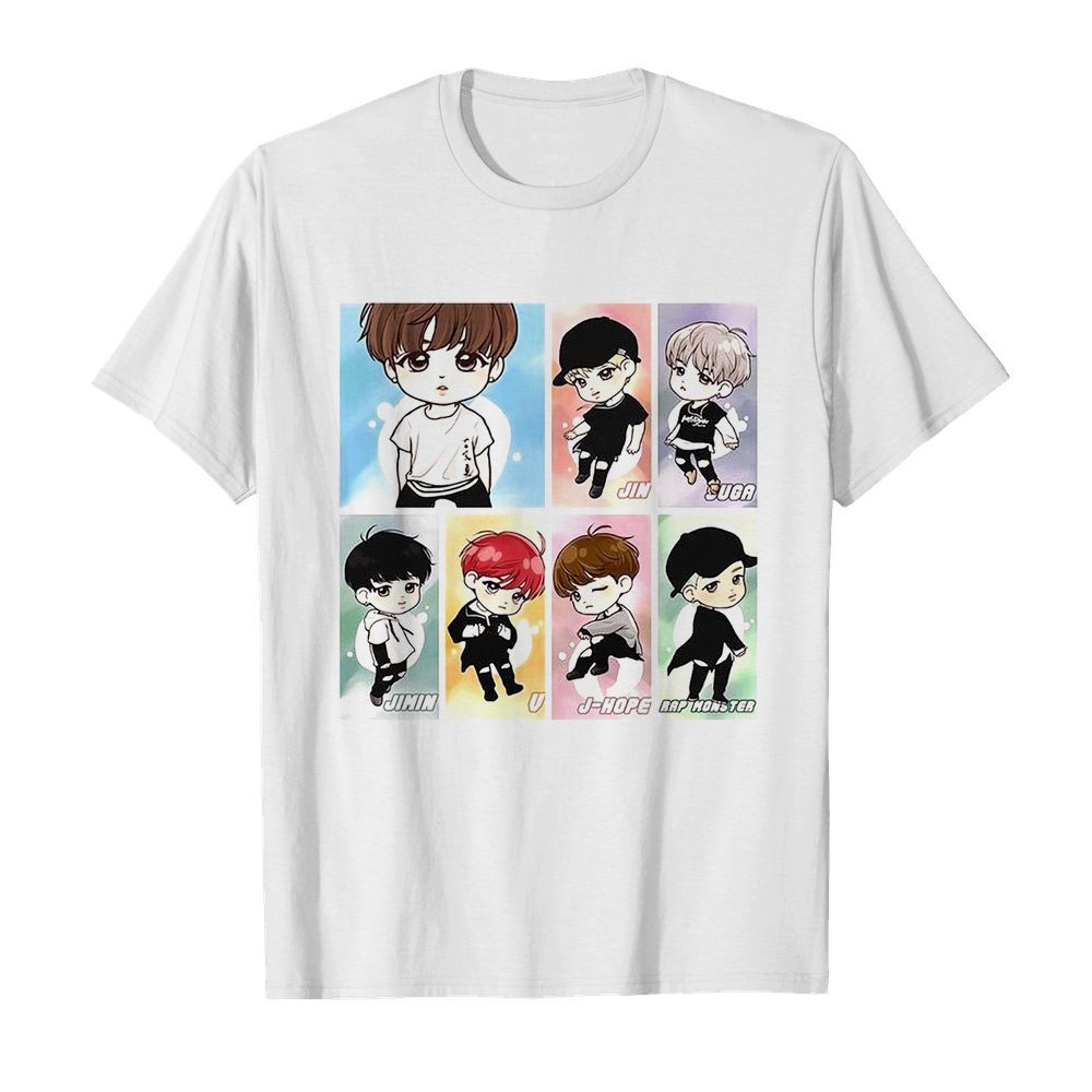 BTS New Cartoon shirt