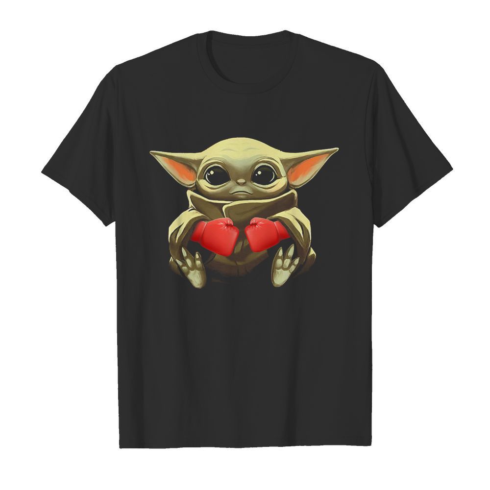 Baby Yoda Boxing shirt