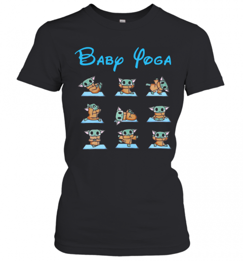 Baby Yoga Baby Yoda Do Exercise T-Shirt Classic Women's T-shirt