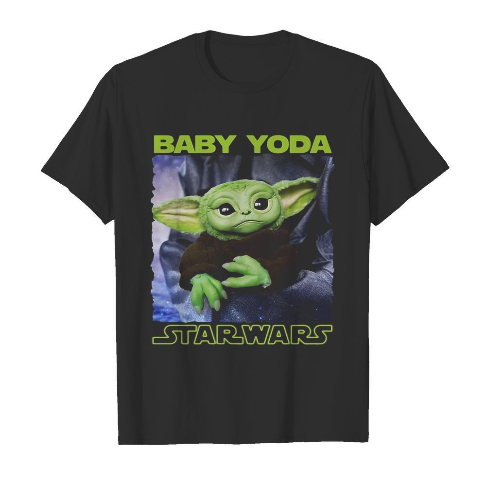 Baby yoda star wars cartoon shirt