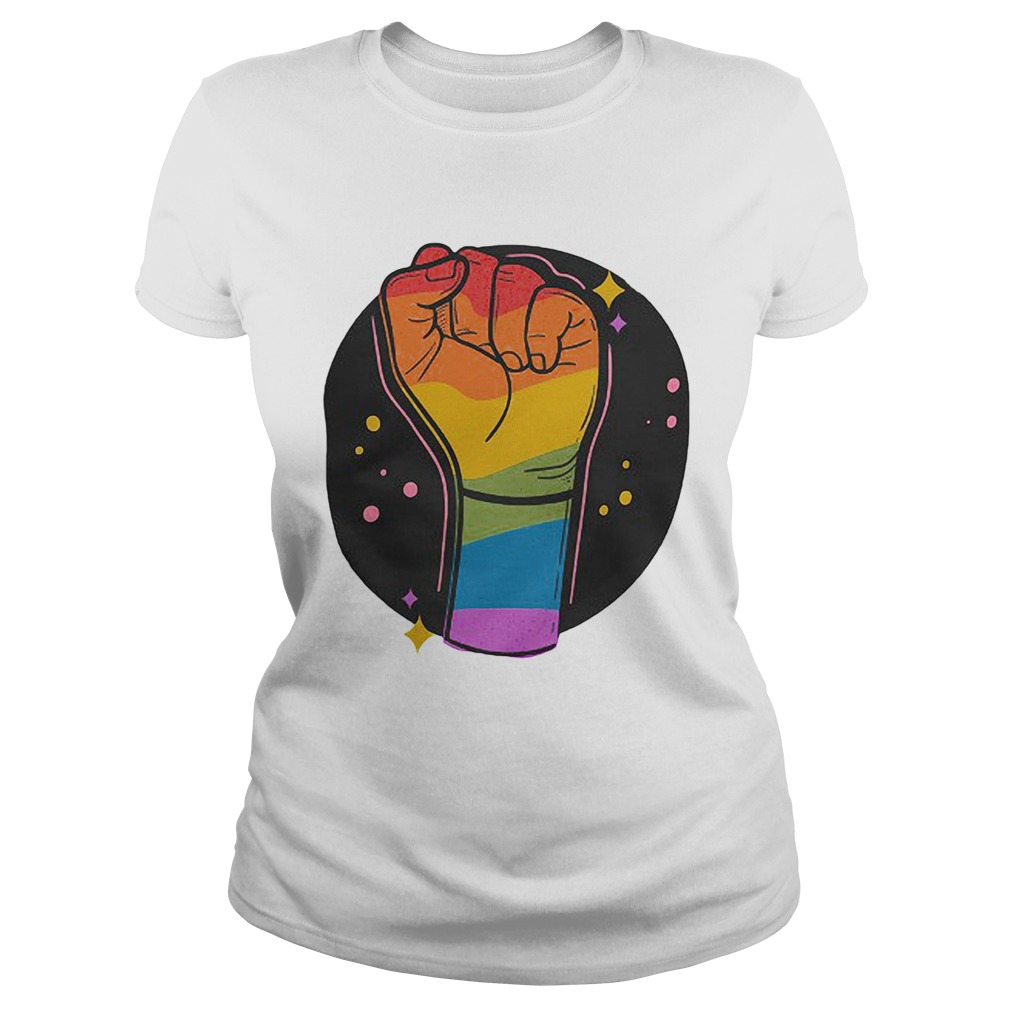 Be kind hand LGBT  Classic Ladies