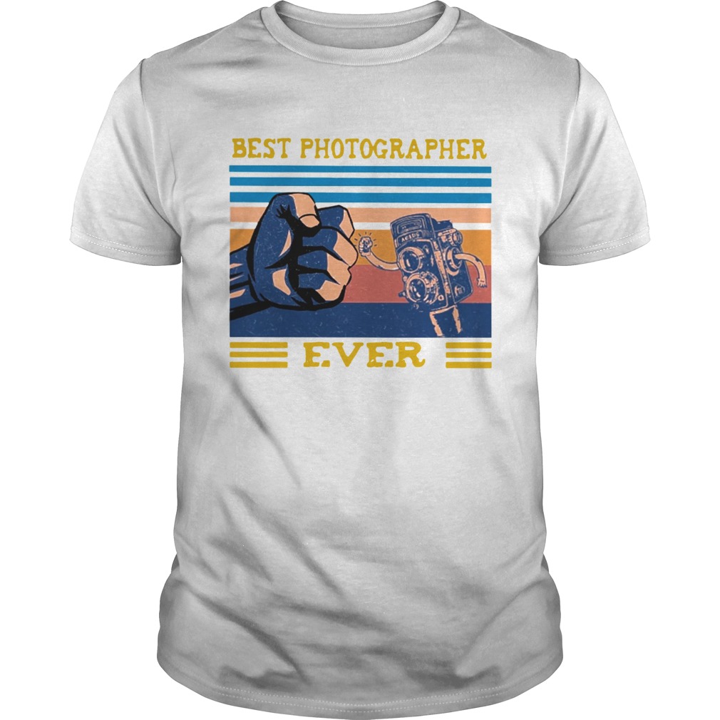 Best Dad Best Photographer Ever Vintage shirt