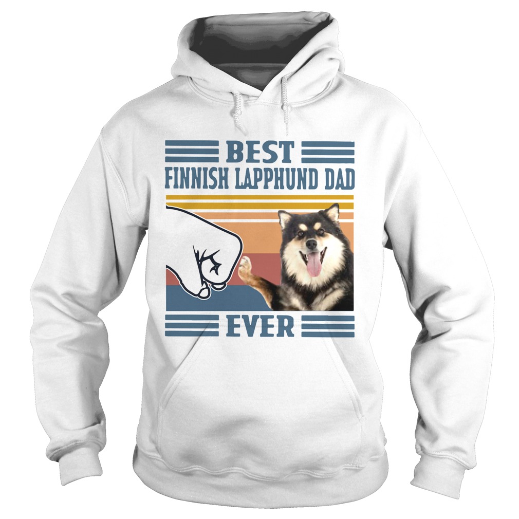 Best Finnish Lapphund Dad Ever Vintage  Hoodie