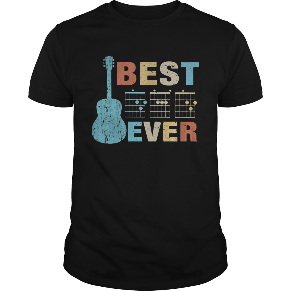 Best ever guitar vintage shirt