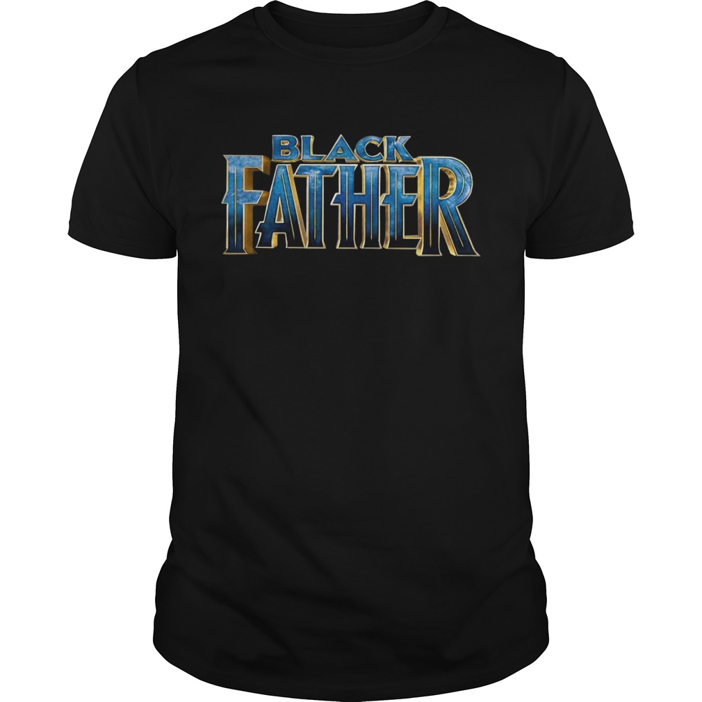 Black Father Black Panther 2 shirt