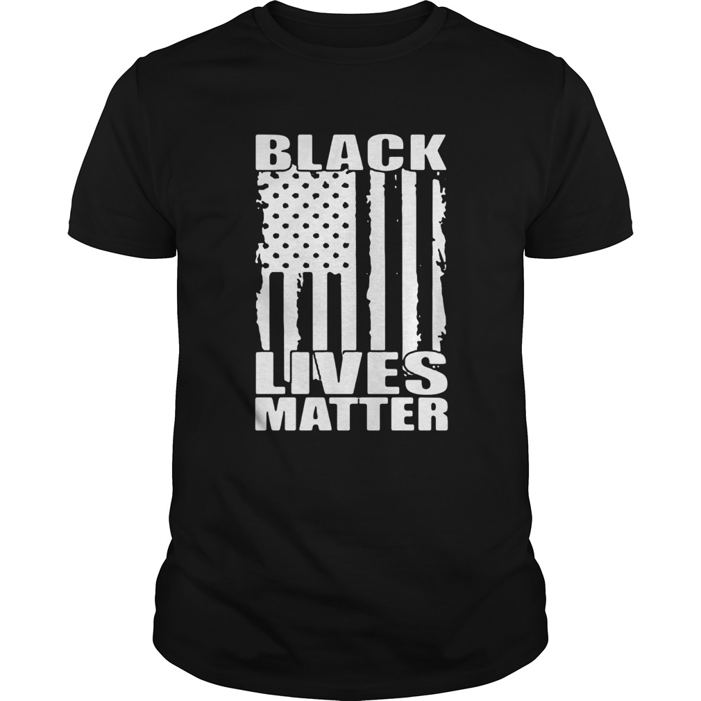 Black Lives Matter American Flag Justice For George Floyd shirt