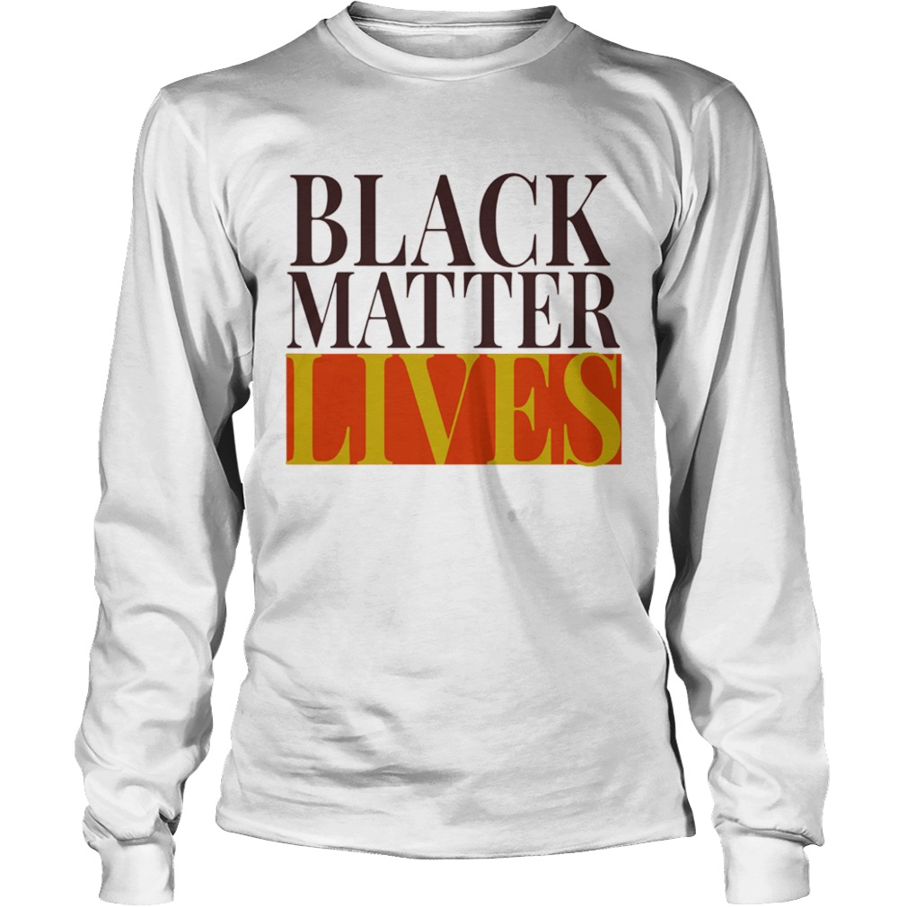 Black Lives Matter Fist Logo 2020  Long Sleeve