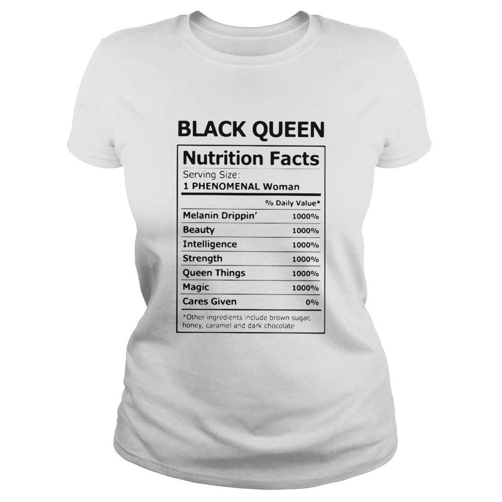 Black queen nutrition facts  Classic Ladies