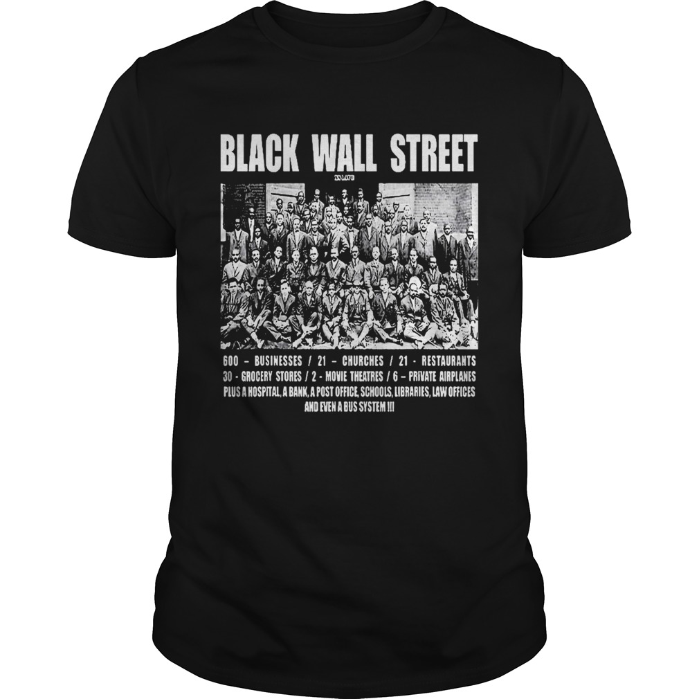 Black wall street businesses restaurants  Unisex