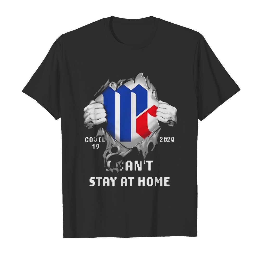 Blood insides mccormick covid-19 2020 I can’t stay at home shirt