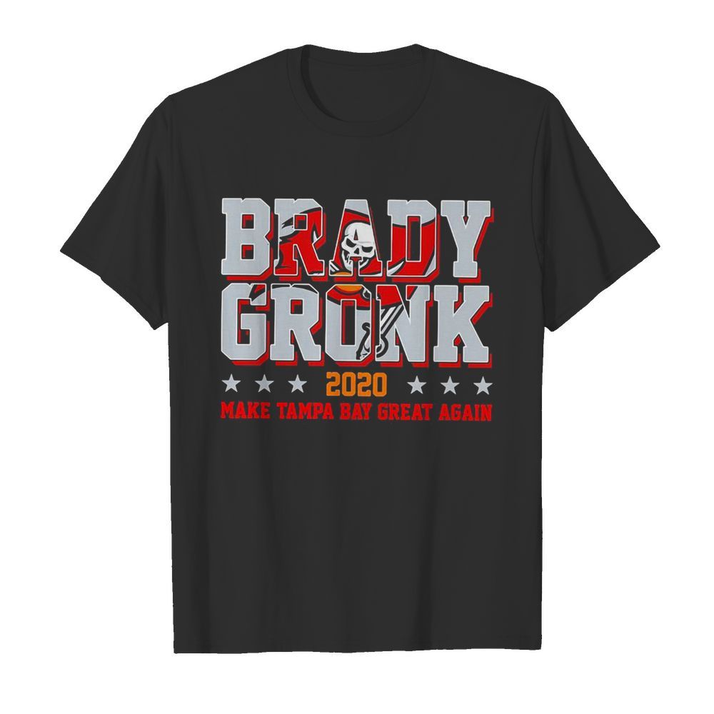 Brady gronk 2020 make tampa bay great again star shirt