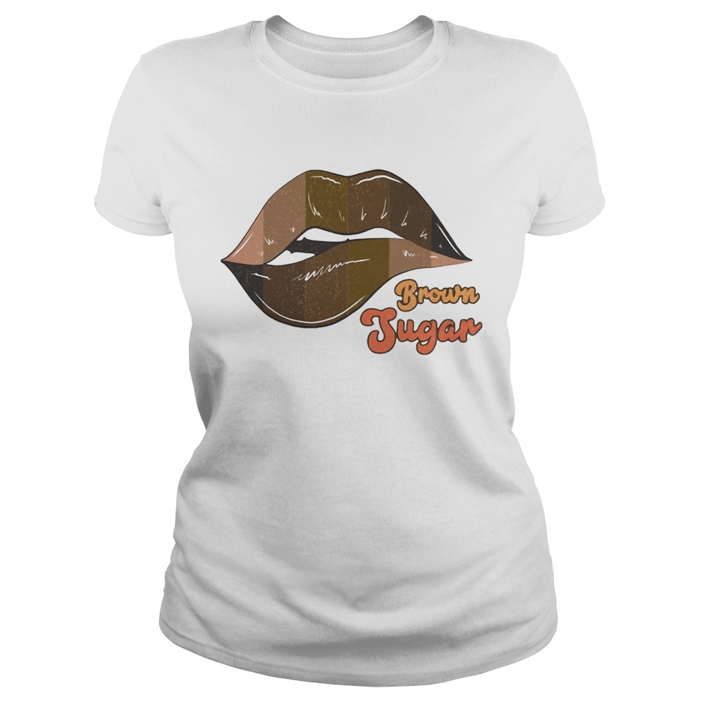 Brown Jugan Sexy Lips  Classic Ladies